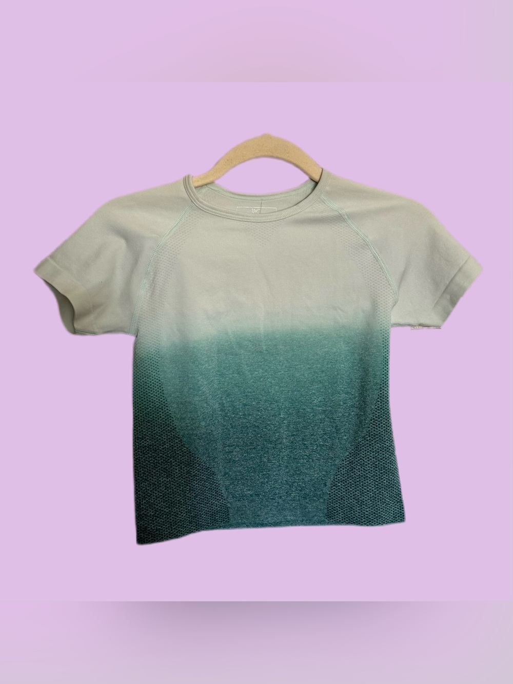 Mi Green Ombre Muscle Tee